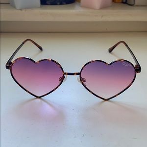 QUAY Heartbreaker Sunglasses in Brown